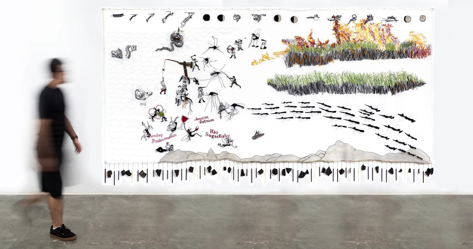 Vivian Caccuri, Mosquito Shrine II, 2020