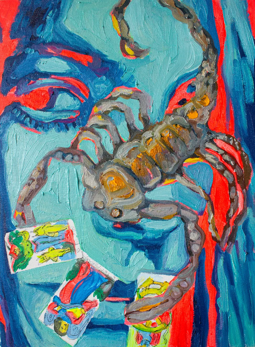 Marcela Cantuária, Os naipes na mesa, 2020