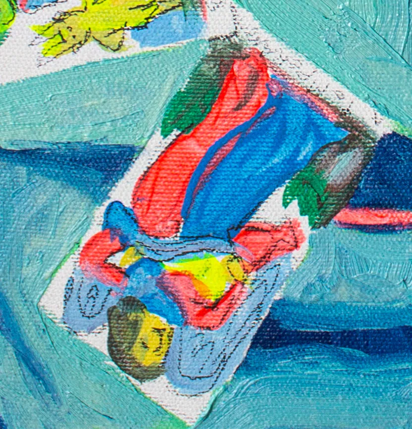 Marcela Cantuária, Os naipes na mesa, 2020