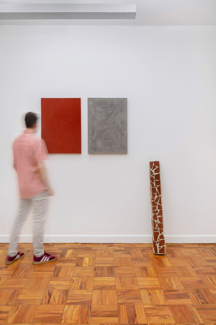 ABRE ALAS #17, Ana Hortides, Cimento queimado, 2021