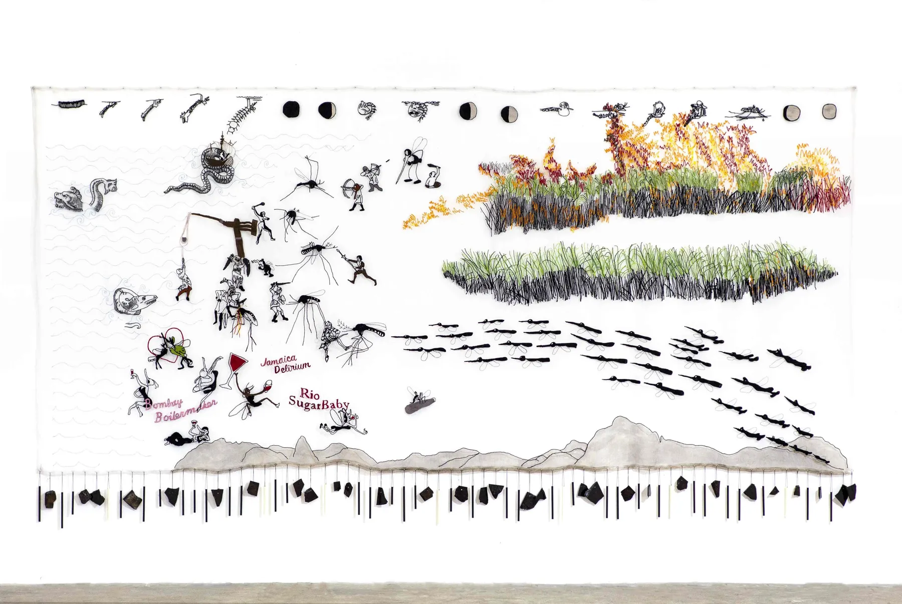 Vivian Caccuri, Mosquito Shrine II, 2020