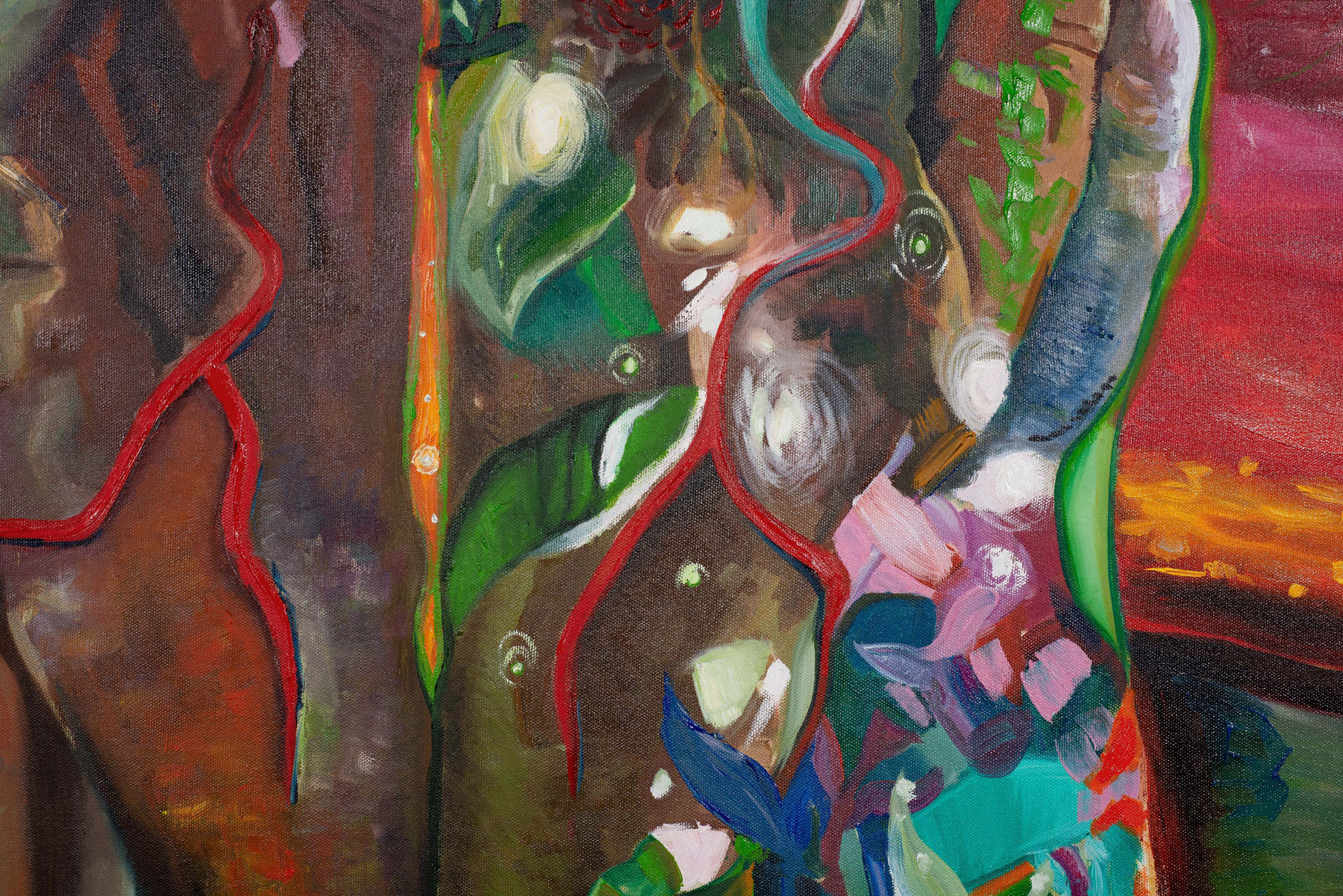 Cibelle Arcanjo, Dar Corpo às nossas lágrimas, deixar fluir o nosso sangue [Give body to our tears, allow our blood to flow], 2021