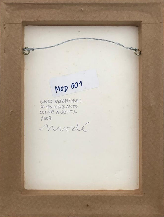 João Modé, Cinco extensores se encontrando sobre a Gentil, 2007