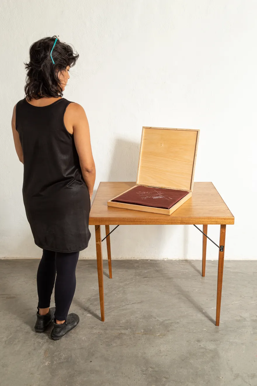 Renata Lucas, Os modos à mesa (mitológicas 3), 2020