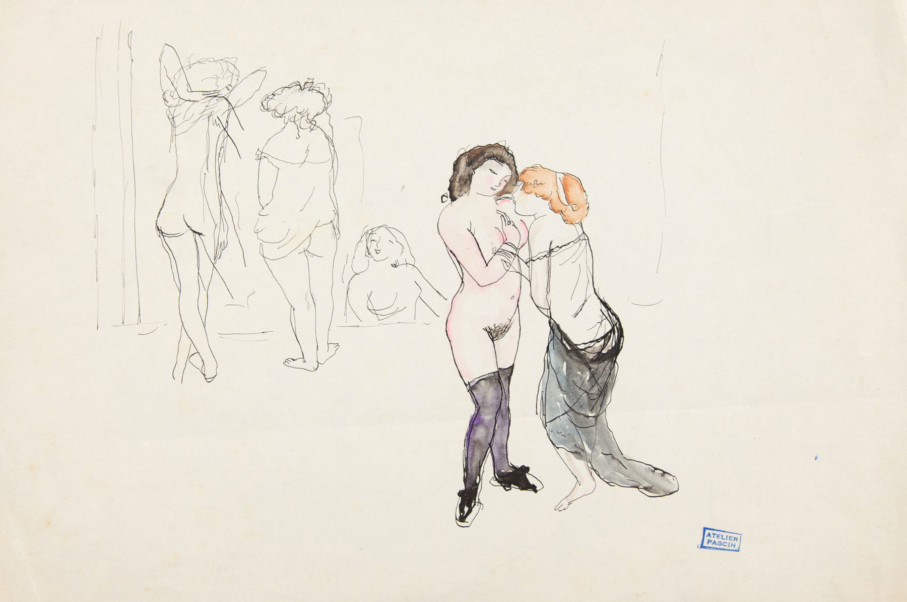 Jules Pascin, Secrets, 1912