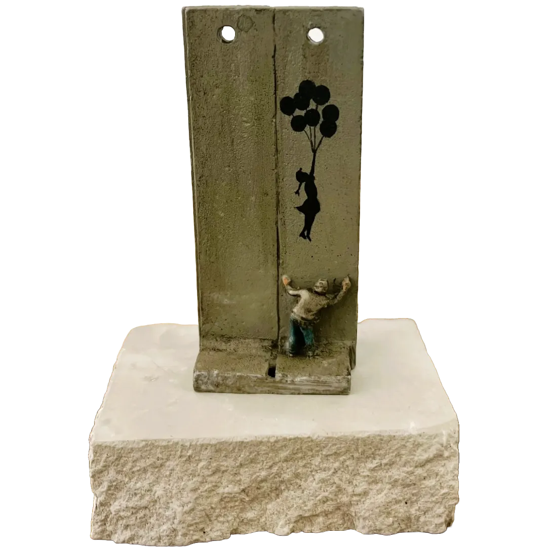 Banksy, Walled Off Hotel - Souvenir Wall Fragment