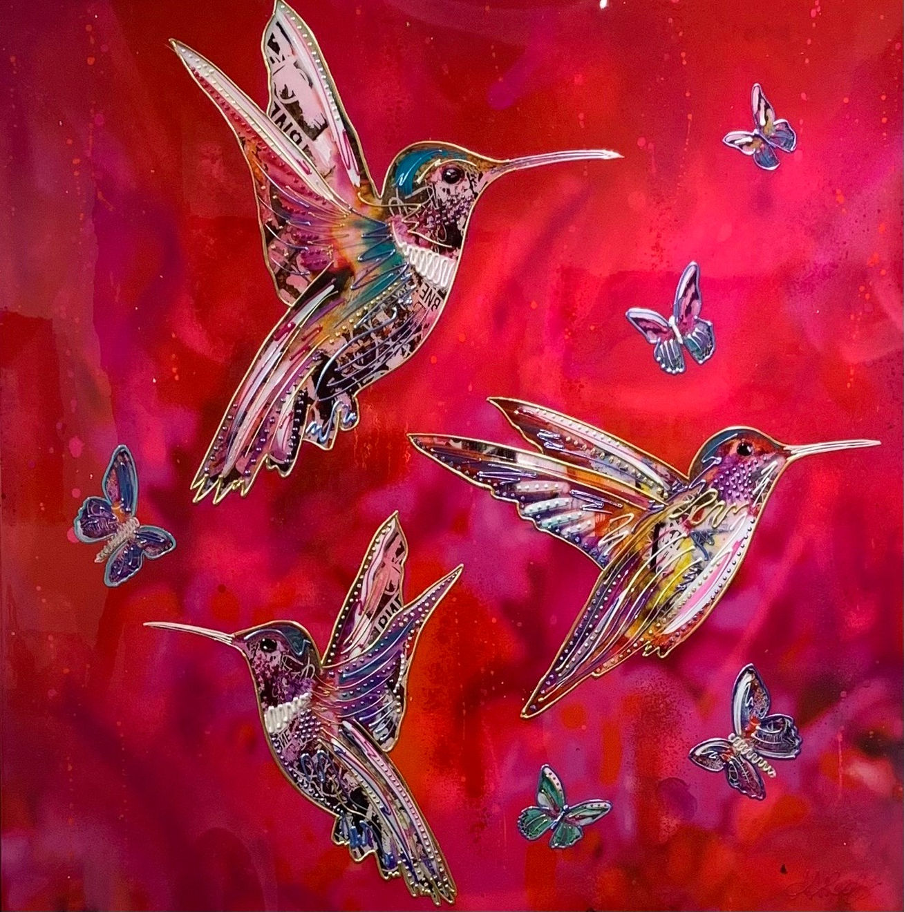 Amber-Jane Raab, Humming Birds