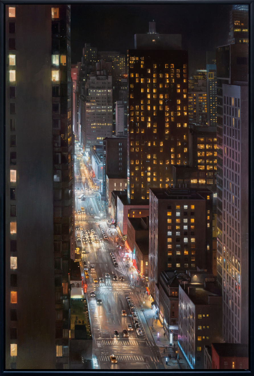 Sung Eun Kim, Night Skyline, 2022