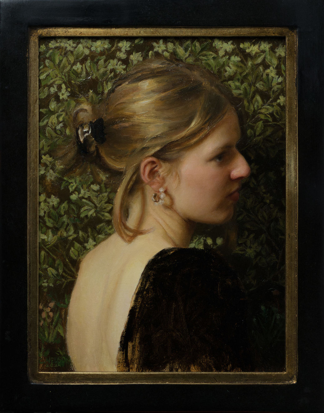 Caroline Nelson, Study of a Young Woman, 2024