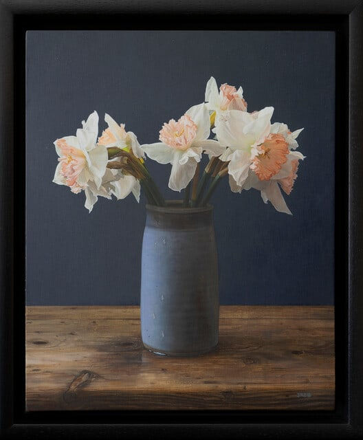 Jane Beharrell, White Daffodils , 2024