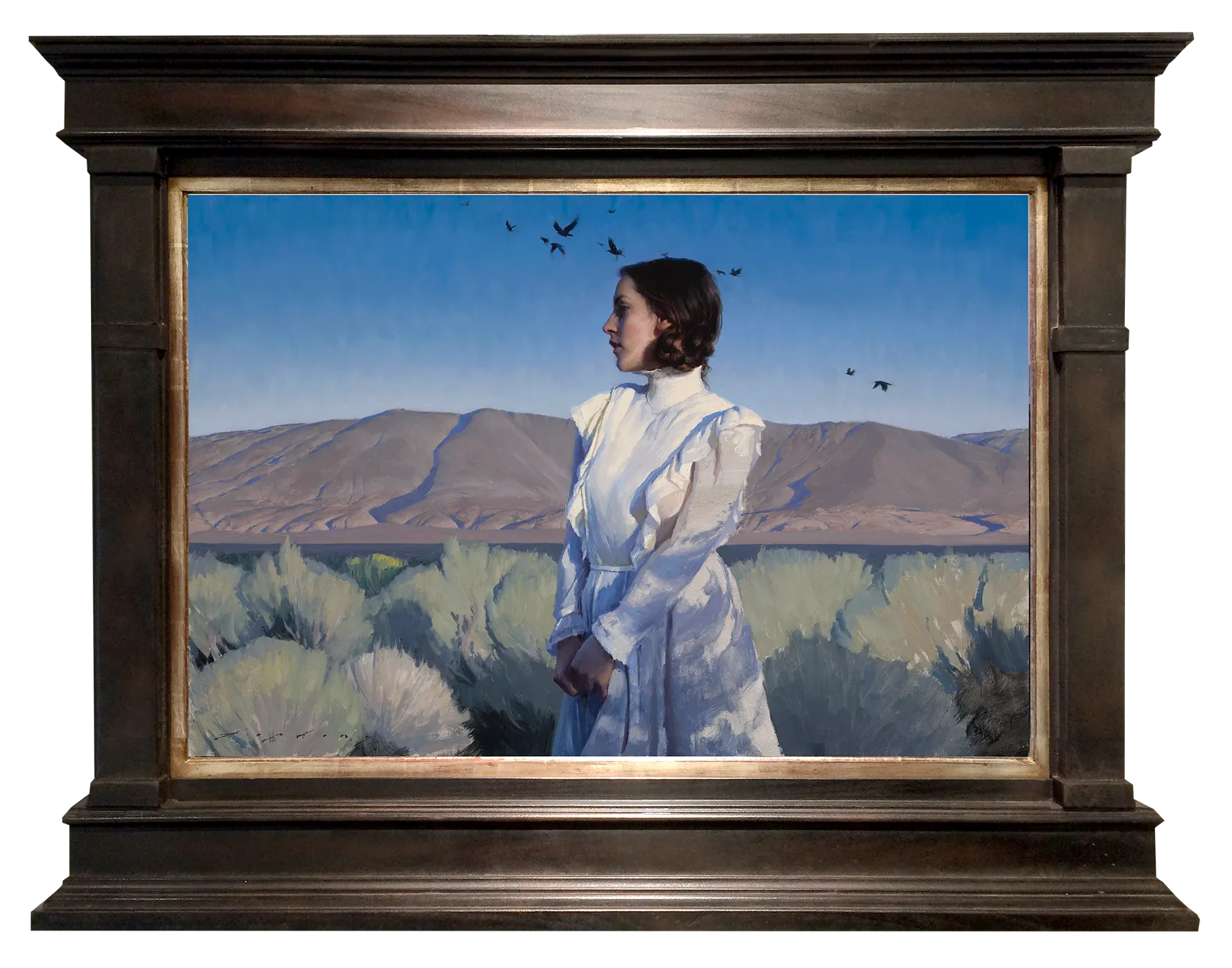 Jeremy Lipking, The Shadow Juniper, 2017