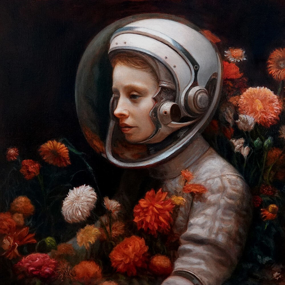 J. Adam McGalliard, Persephone with Flowers, 2024