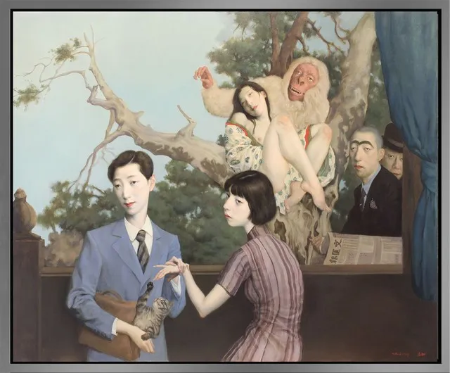 Jeffrey Chong Wang, When You Walk Through the Garden, 2020