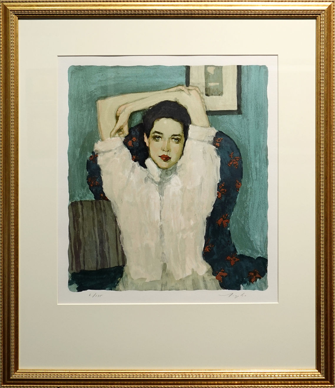 Malcolm T. Liepke, Girl in White Blouse, 1996