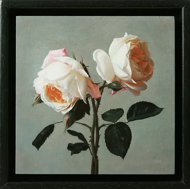 Jane Beharrell, Two Roses, 2021