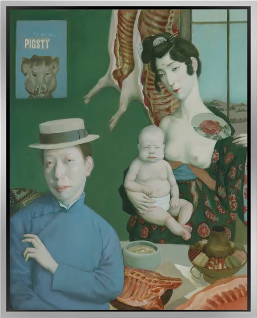 Jeffrey Chong Wang, Eat Drink Men and Women No. 3 - Family Outing, 2020