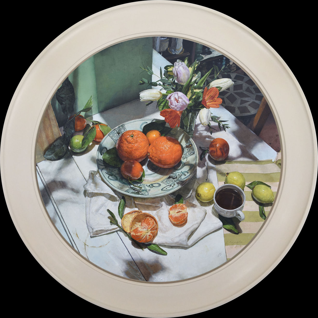 Jeffrey Ripple, Coffee And Tangerines, 2019