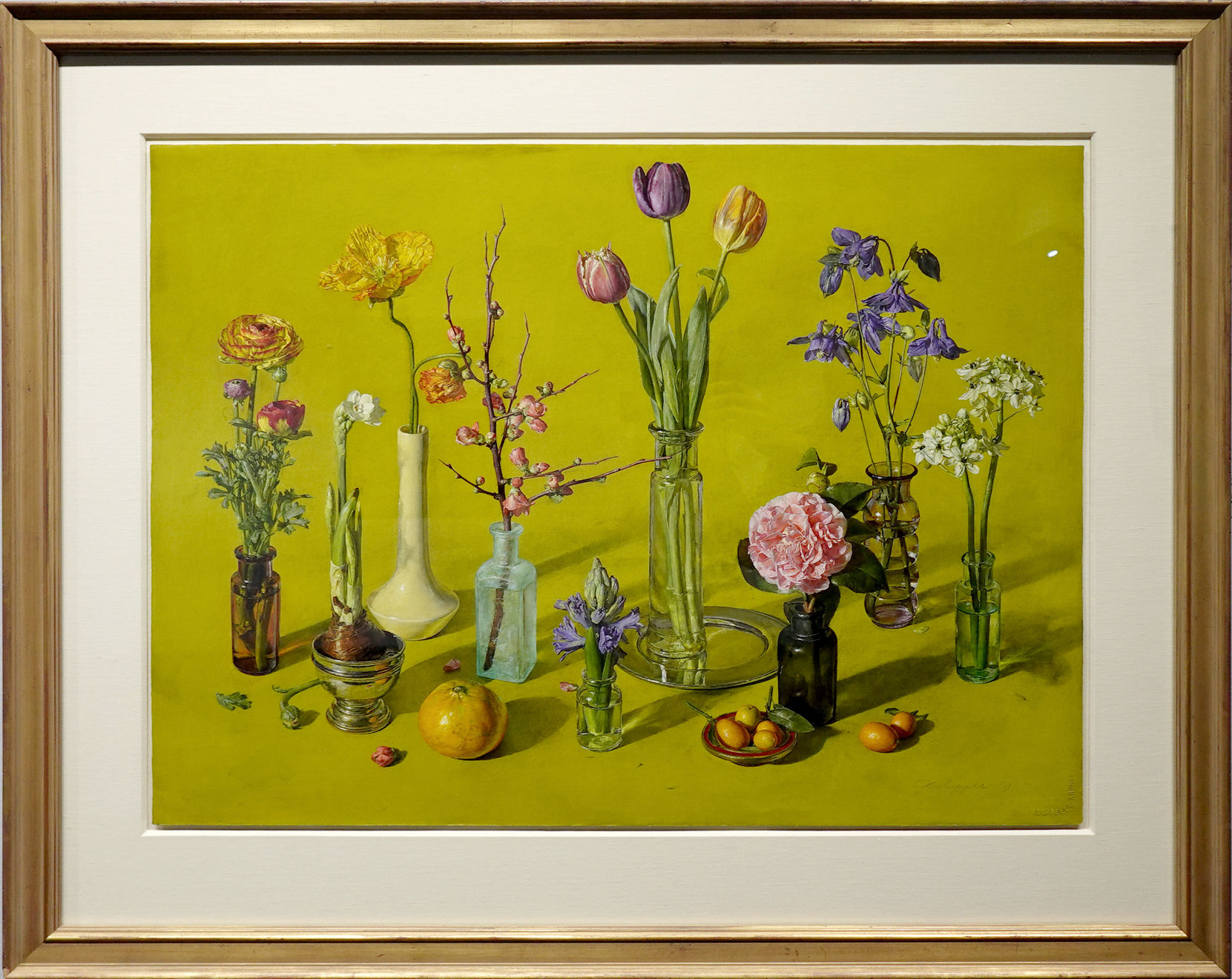 Jeffrey Ripple, Flowers, Kumquats and Tangerines, 2003