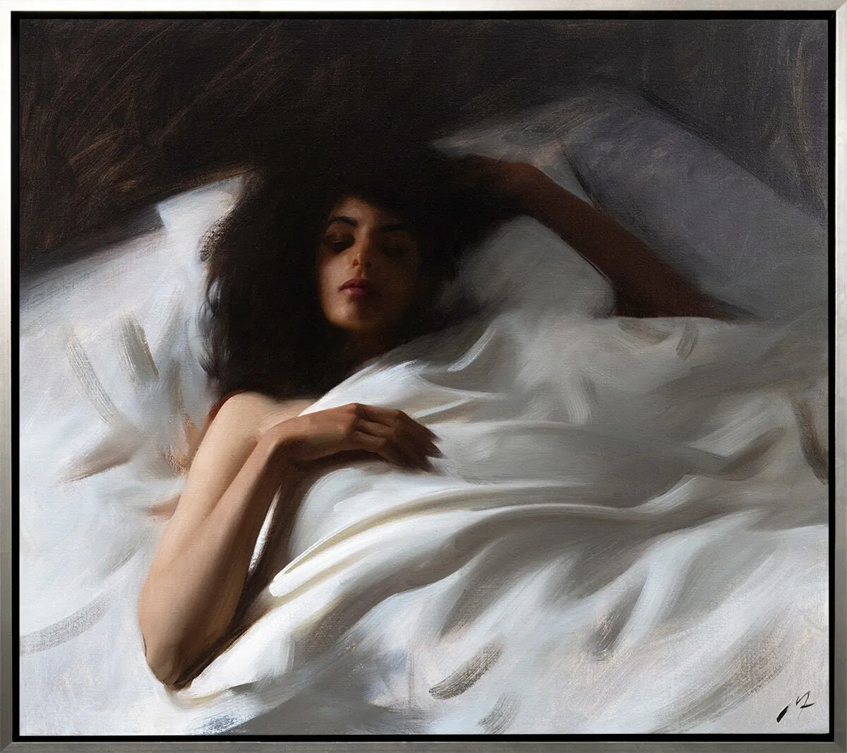 Nick Alm, In bed , 2024