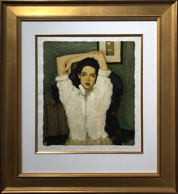Malcolm T. Liepke, Girl in White Blouse, 1996
