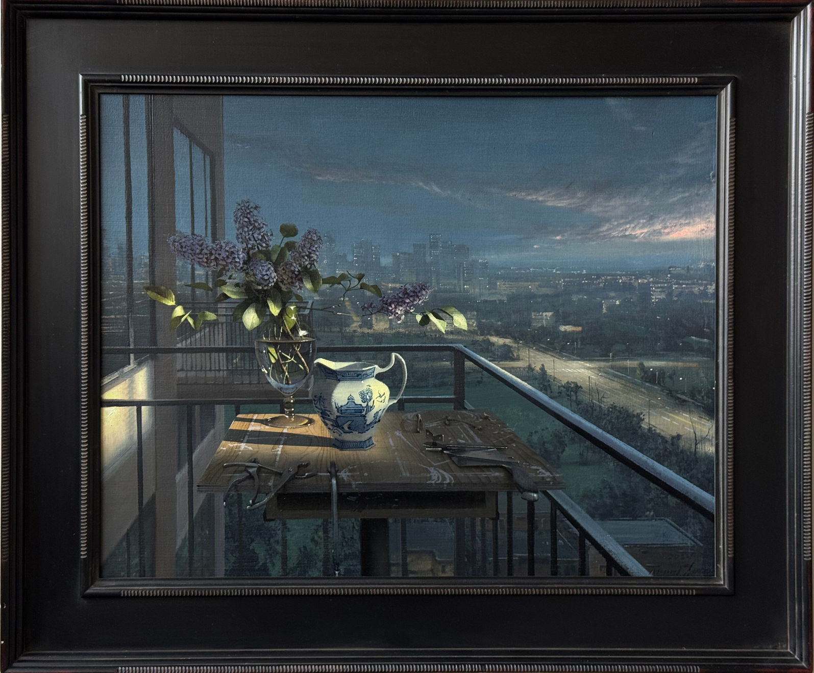 Daniel Sprick, Night Lilac , 2025