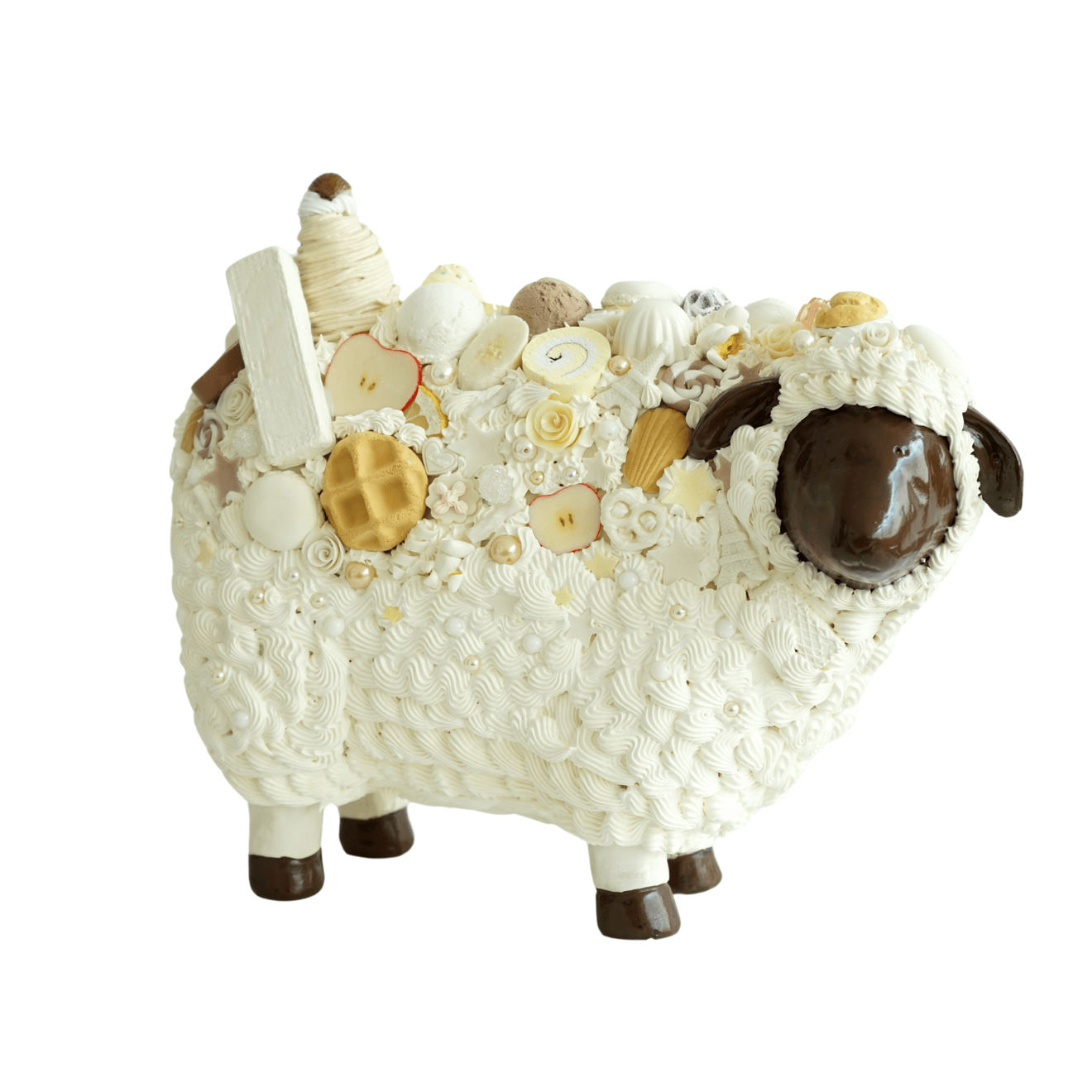 Osamu Watanabe, Cream Sheep, 2019