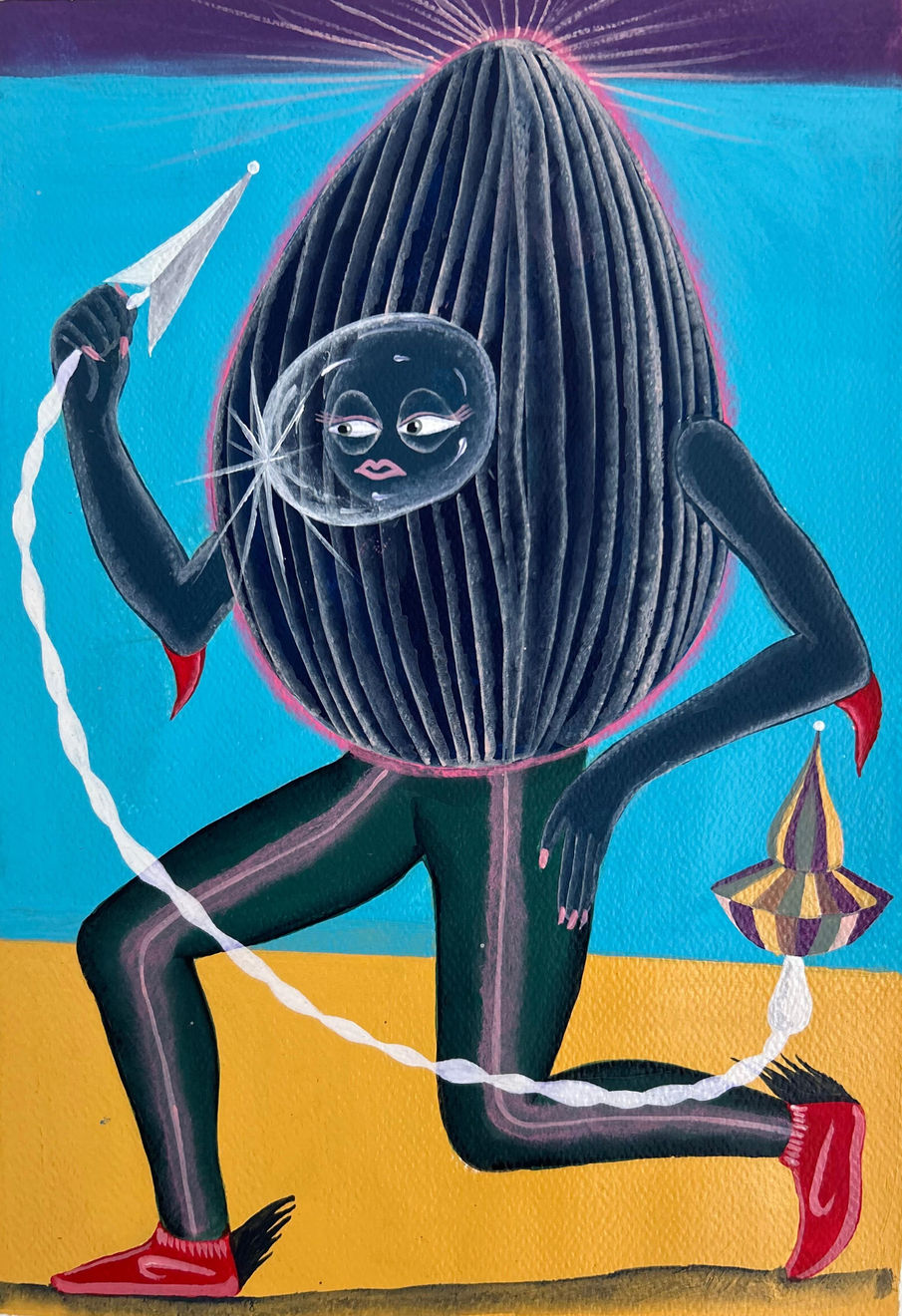 Rithika Pandey, The Wayfinder in search of the cosmological constant , 2024