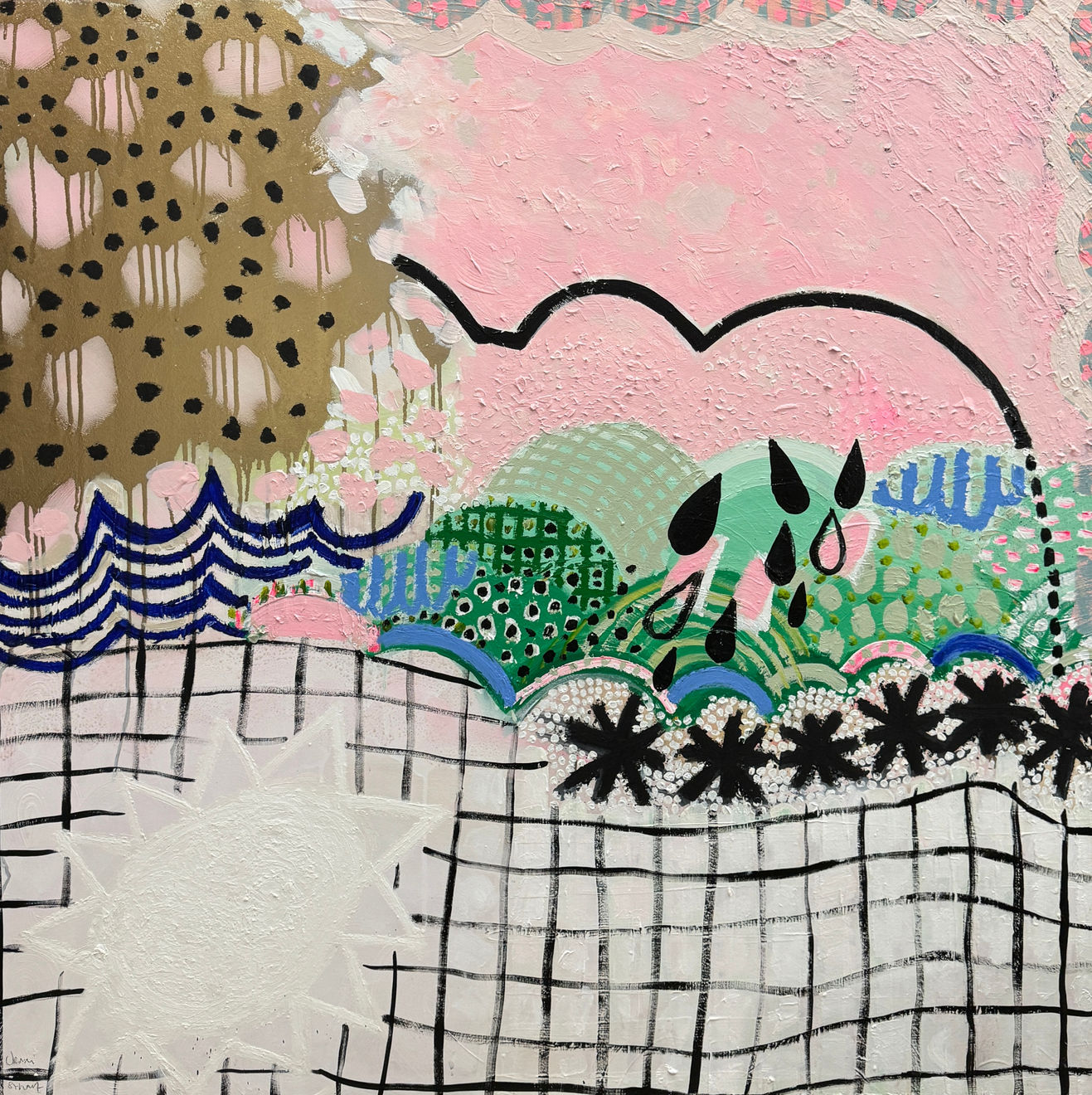 Jenni Stuart, Blankets on Chair For Girls