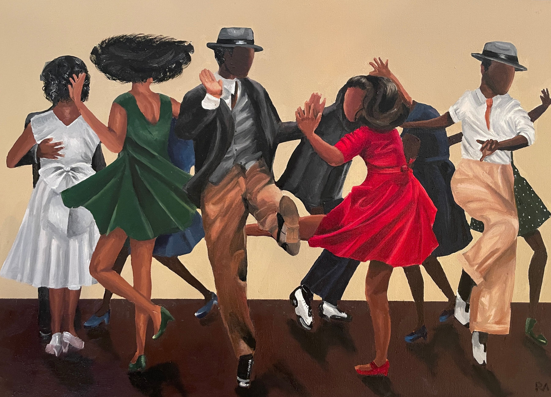 Rochelle Adimado, Jitterbug, 2021