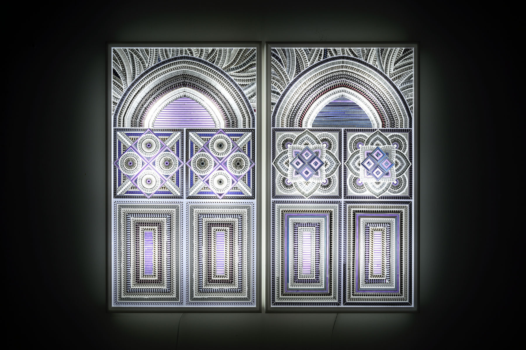 Kim Bunsu, Beyond Description (Diptych), 2016