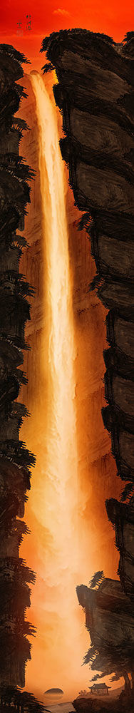 Lee Leenam, Parkyeon Waterfall, 2017