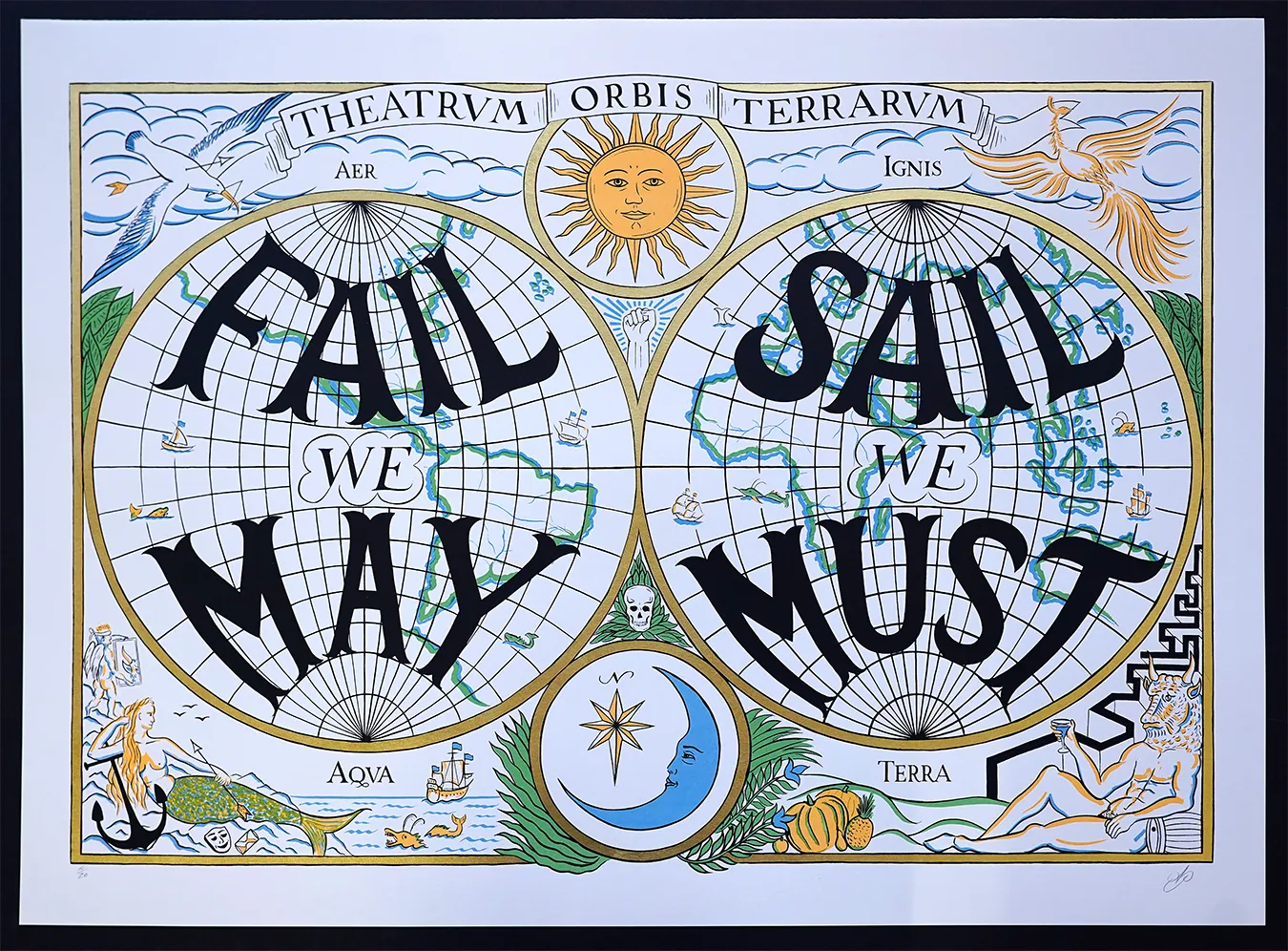 Archie Proudfoot, Fail We May, Sail We Must