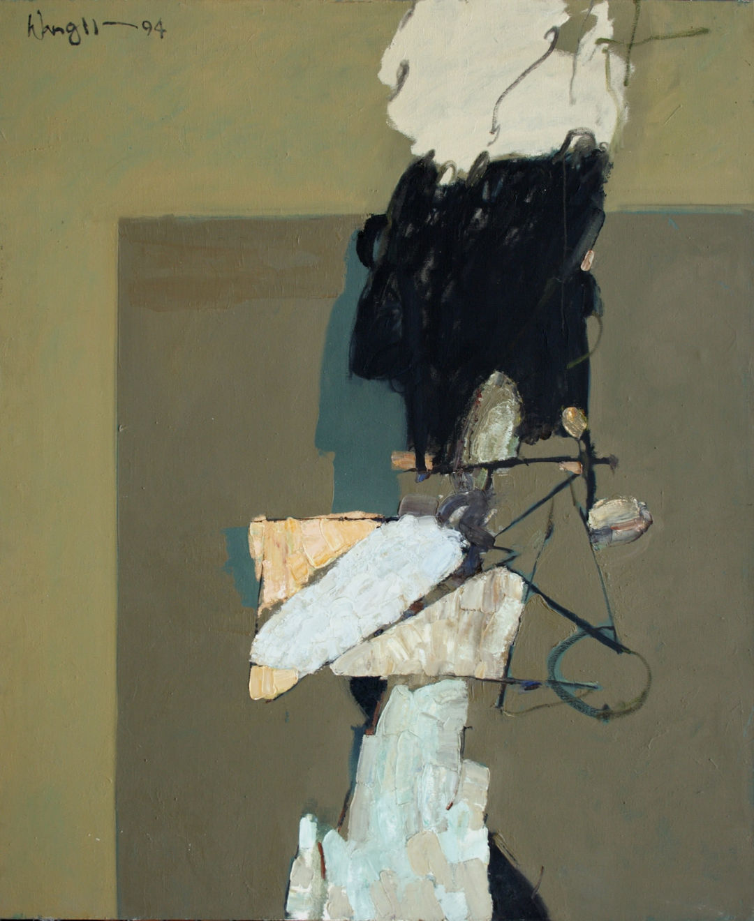 王川 Wang Chuan, 早年抽象绘画系列 Series of Abstract Paintings at An Early Stage