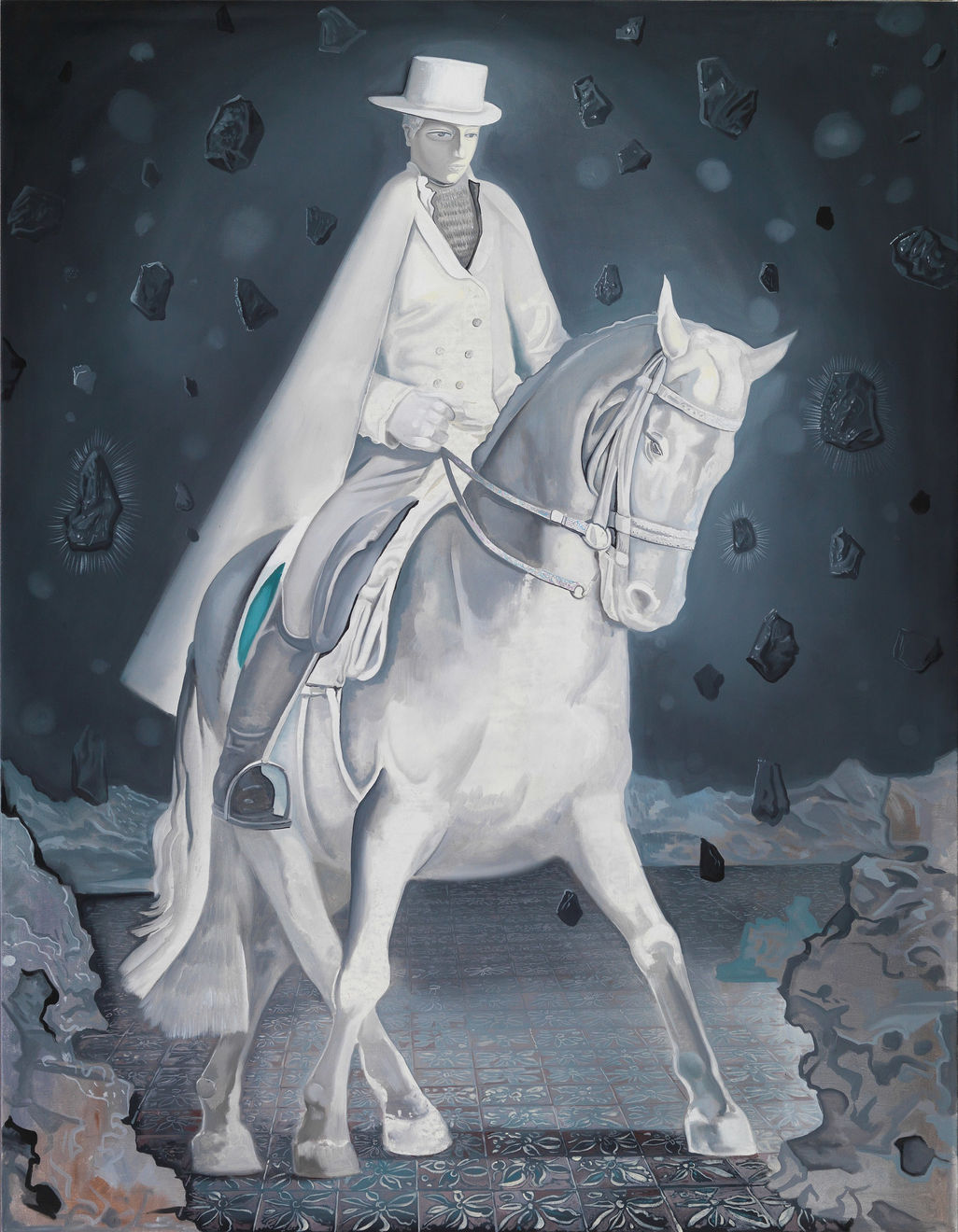 熊宇 Xiong Yu, 沐光的骑者 | Knight in Lights,, 2017