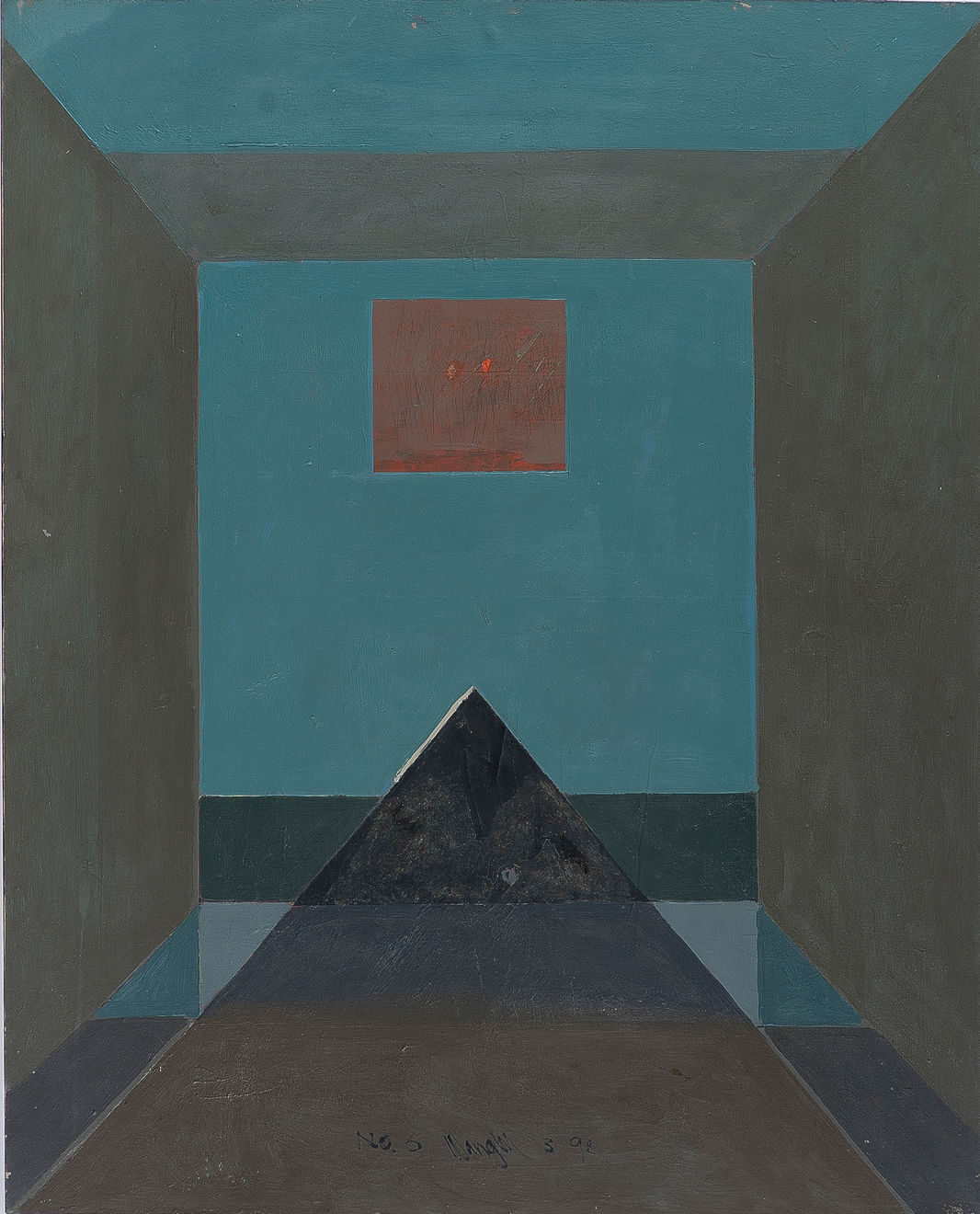 王川 Wang Chuan, 早年抽象绘画系列 Series of Abstract Paintings at An Early Stage