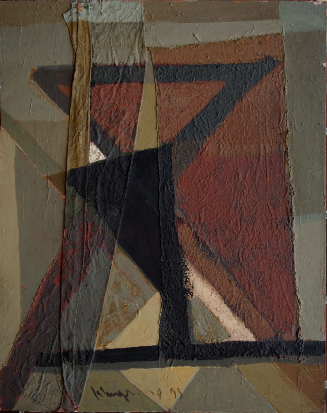 王川 Wang Chuan, 早年抽象绘画系列 Series of Abstract Paintings at An Early Stage