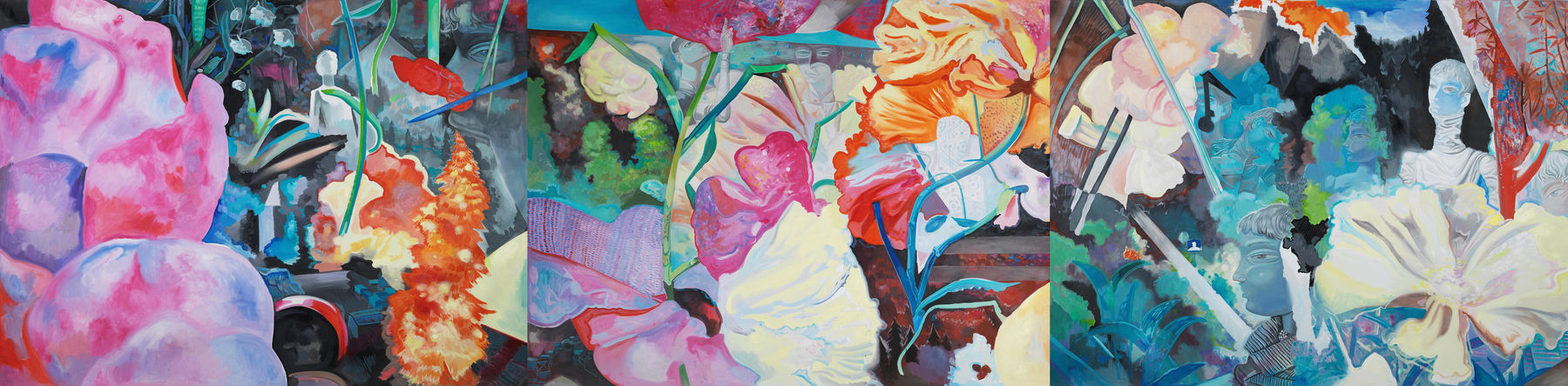 熊宇 Xiong Yu, 矛盾的花都 | Contradictory Flower City, 2017