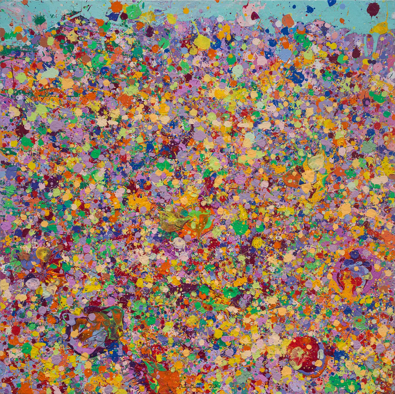 Mouteea Murad, Trial No. 167 - I Am Not Jackson Pollock VIII, 2024