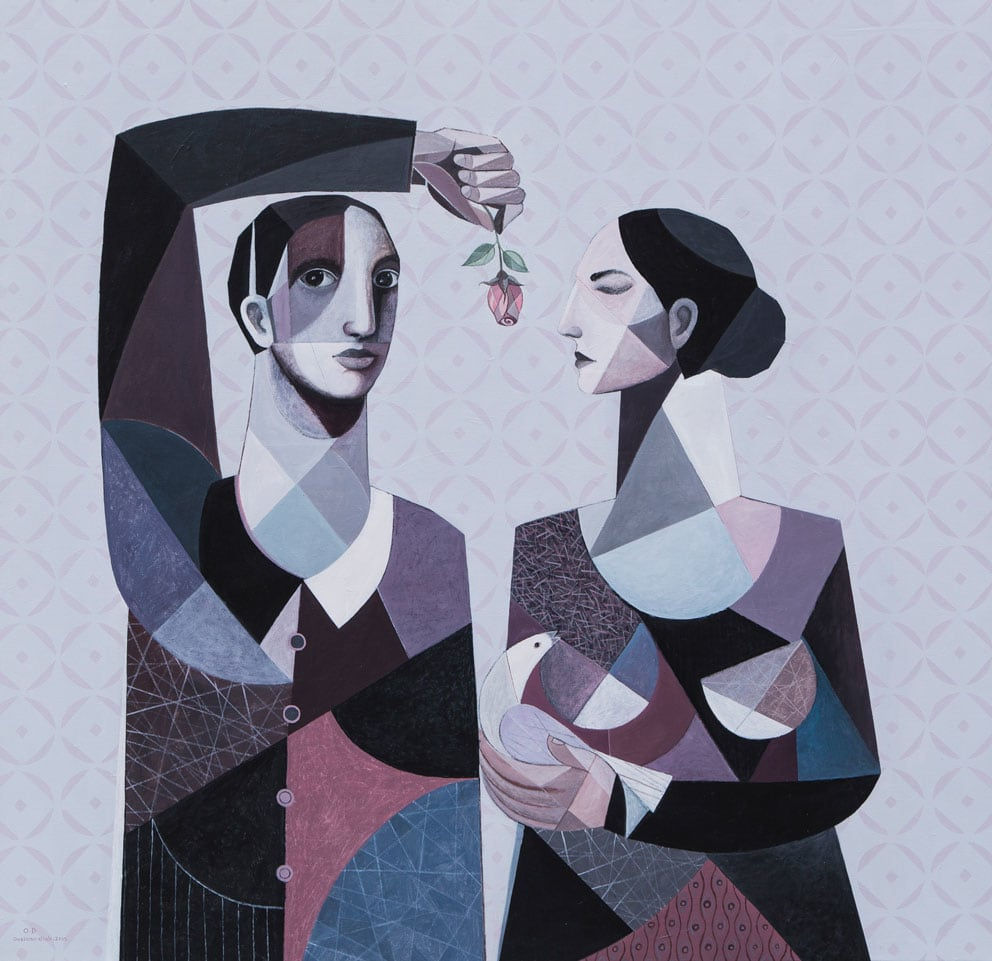 Oussama Diab, Dove and Rose (Beirut), 2015