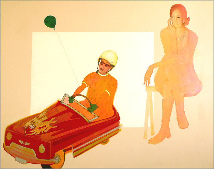 Khaled Takreti, Le Ballon Vert, 2008