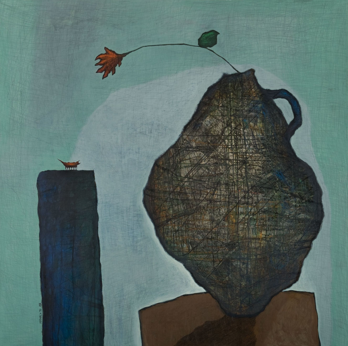 Nihad Al-Turk, Vase, 2009