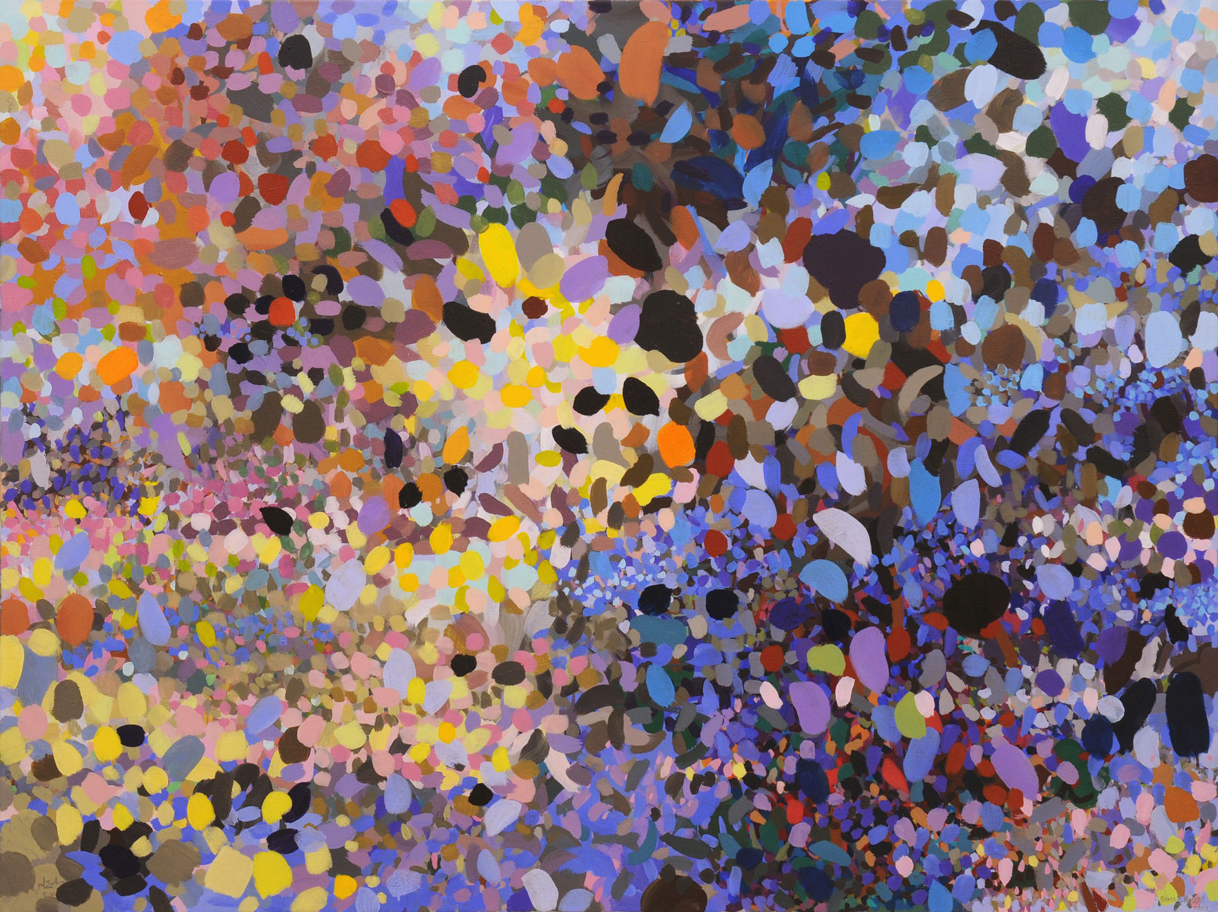 Samia Halaby, Essence Of Arab, 2007