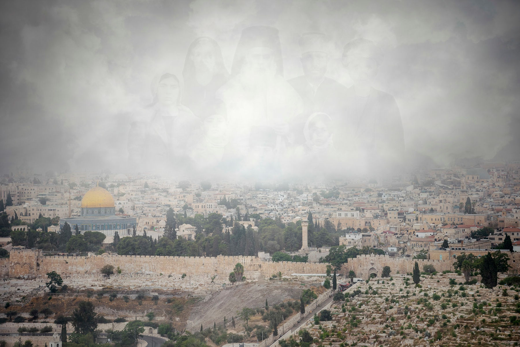 Rula Halawani, Untitled 1 from For You Mother series, 2020