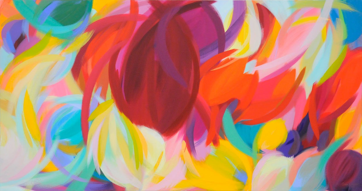 Samia Halaby, Damascus, 2010