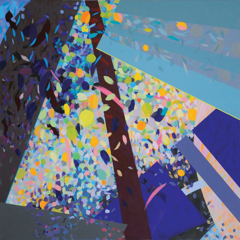 Samia Halaby, Lemon Tree, 2011