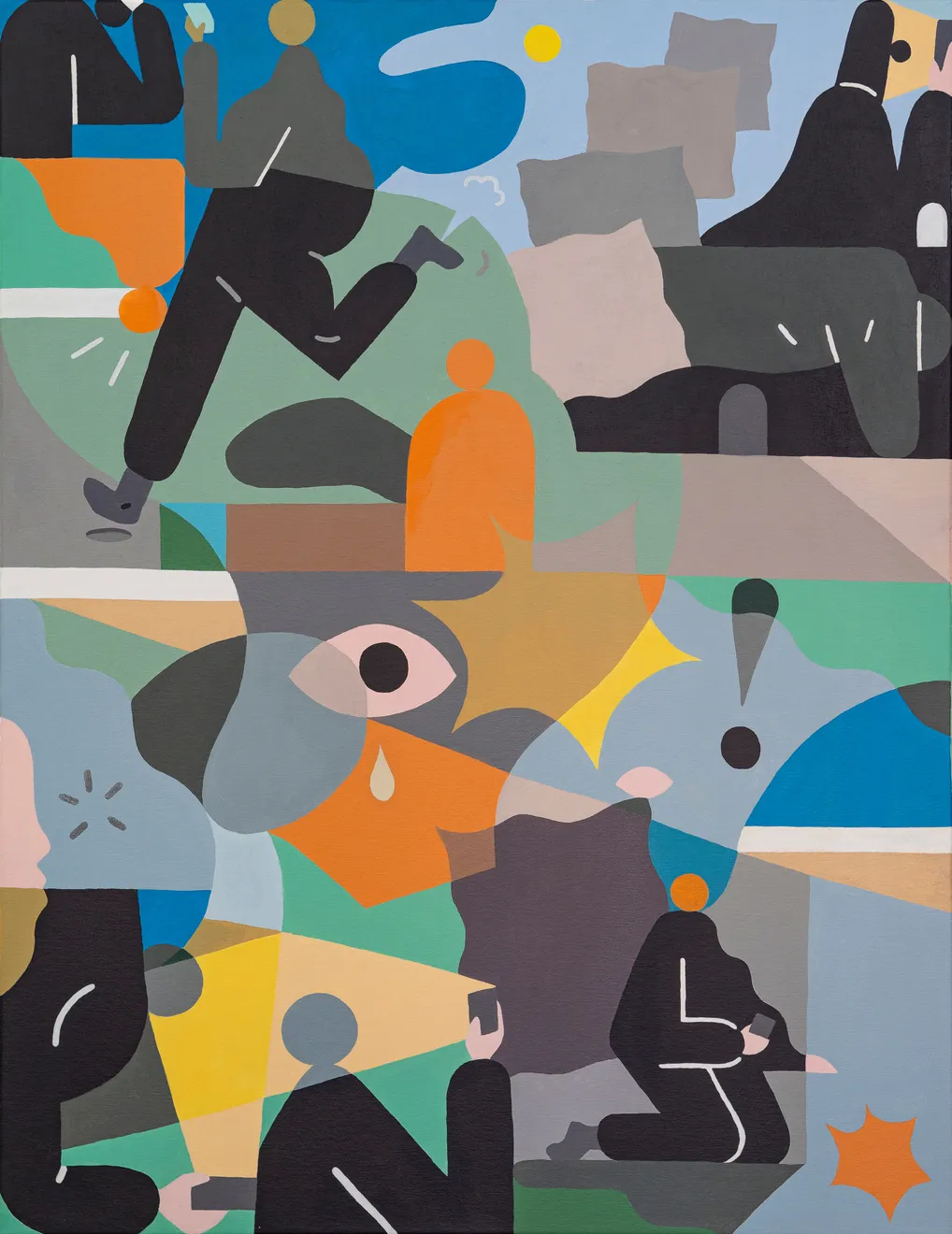 Michael Fikaris, Echosystem (2 of 8) - Affronted By An Infinite Staircase, 2024