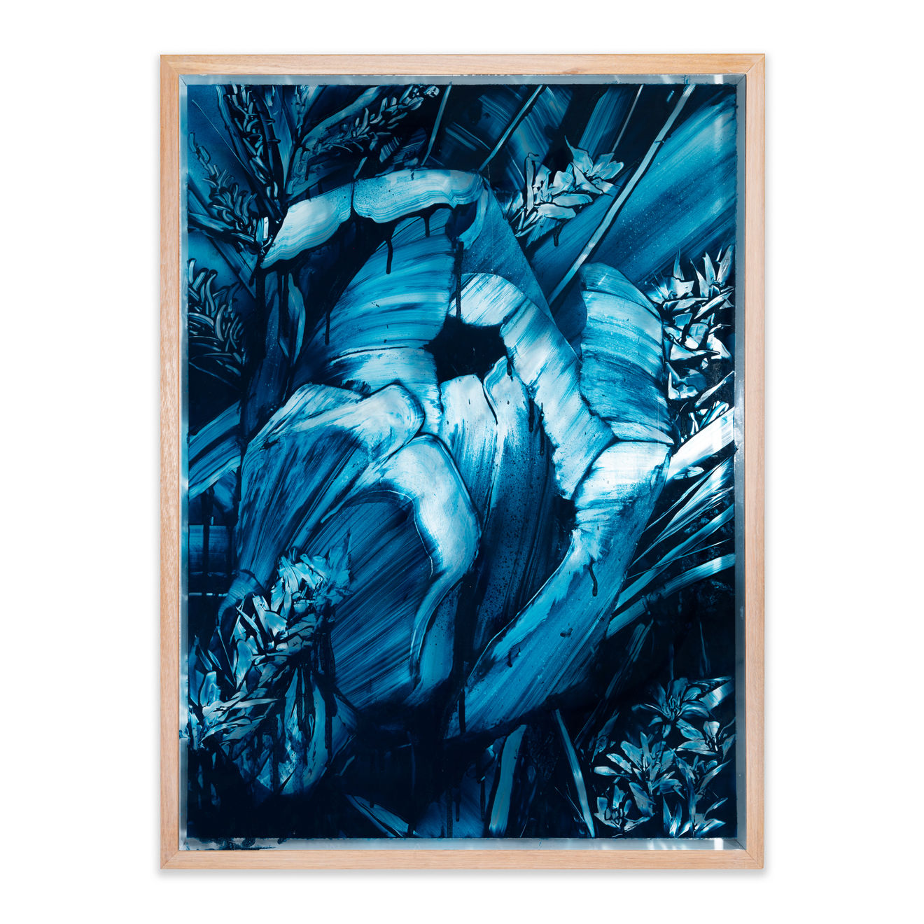 Hiroyasu Tsuri, Blue Tulip I, 2022