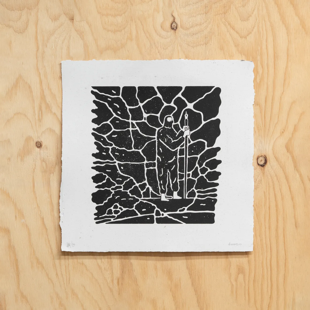 Michael Fikaris, Pen Is Mightier Than the Sword (Edition 7 of 15), 2022