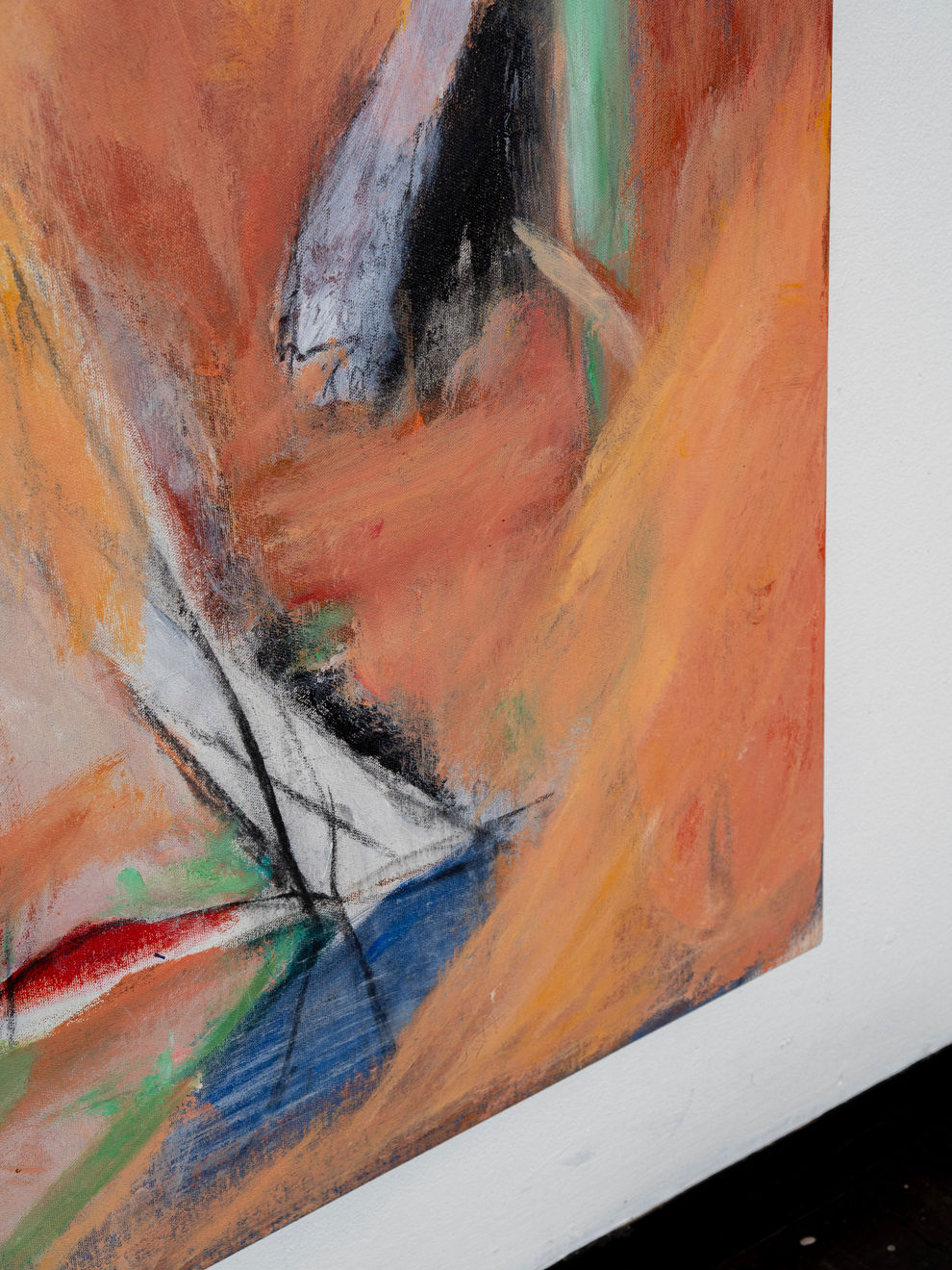 Maya Irving, Thoughts Curving Skin Creasing, 2024