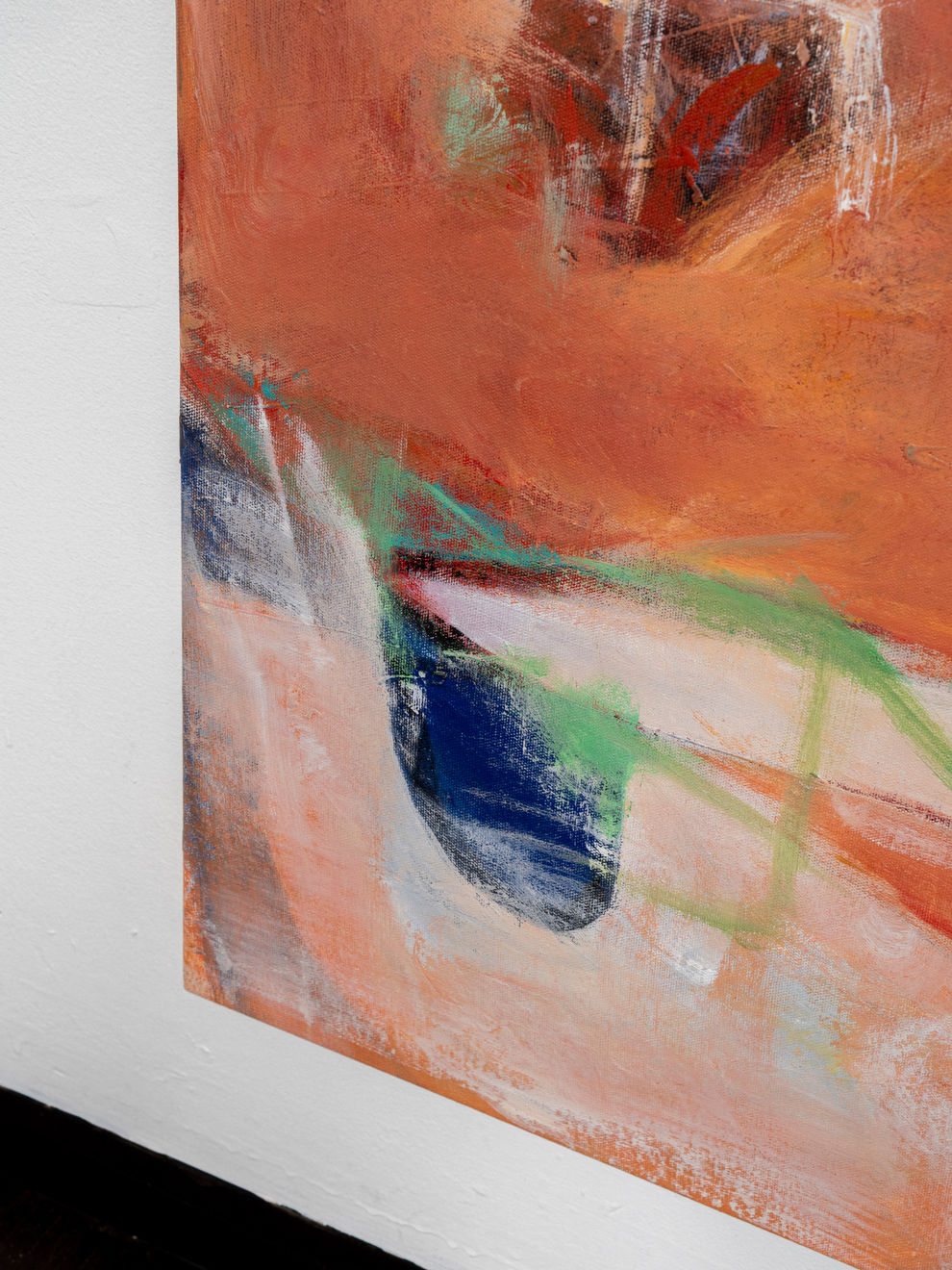 Maya Irving, Thoughts Curving Skin Creasing, 2024